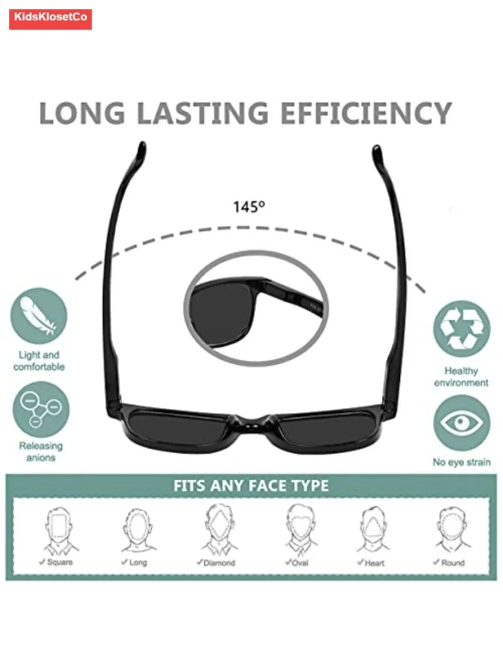 3 Pack Kids Polarized Sunglasses UV Protection Flexible Frame